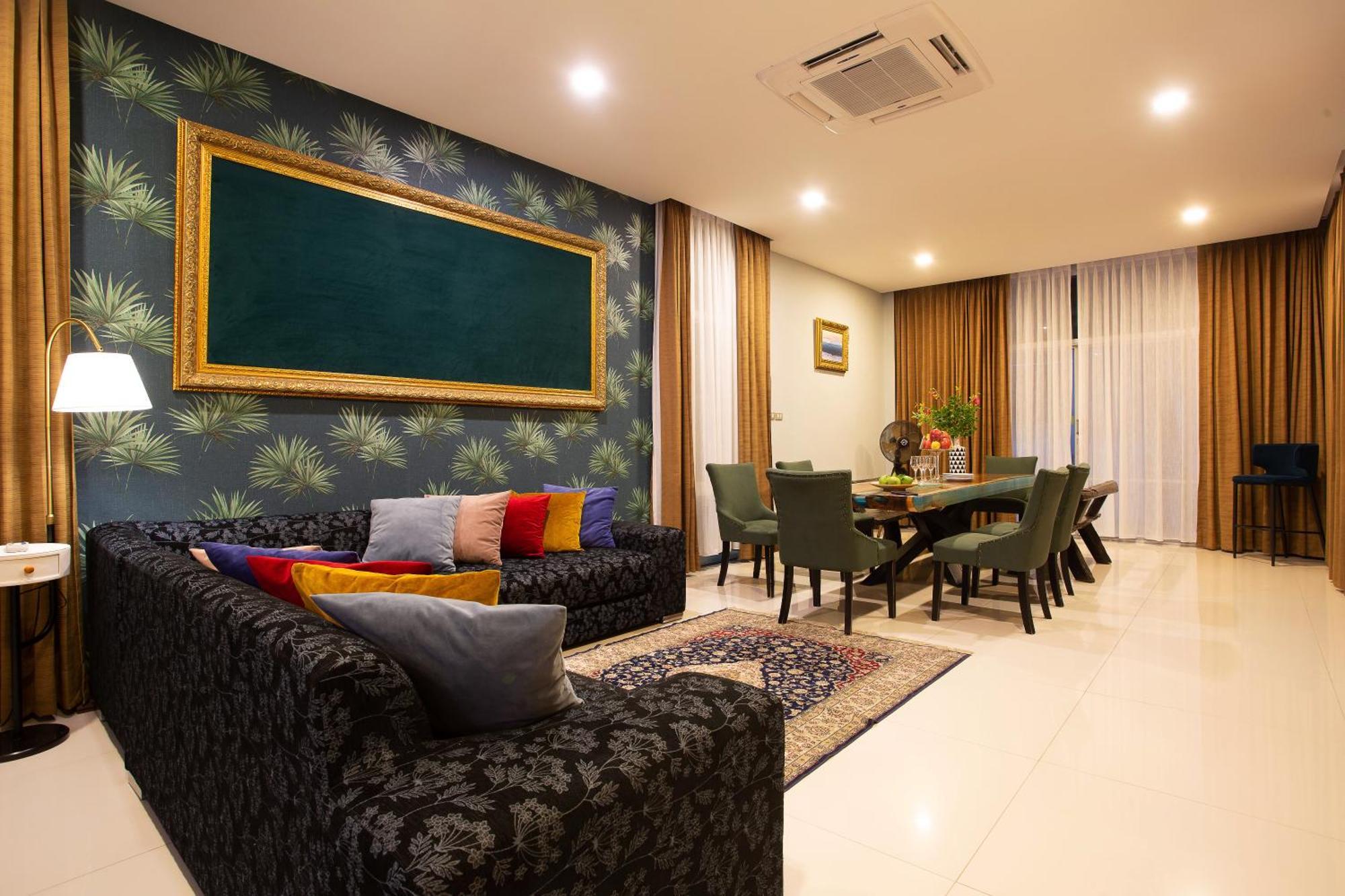 Nagawari Art Maldives Pattaya Villa На Джомтиен Екстериор снимка