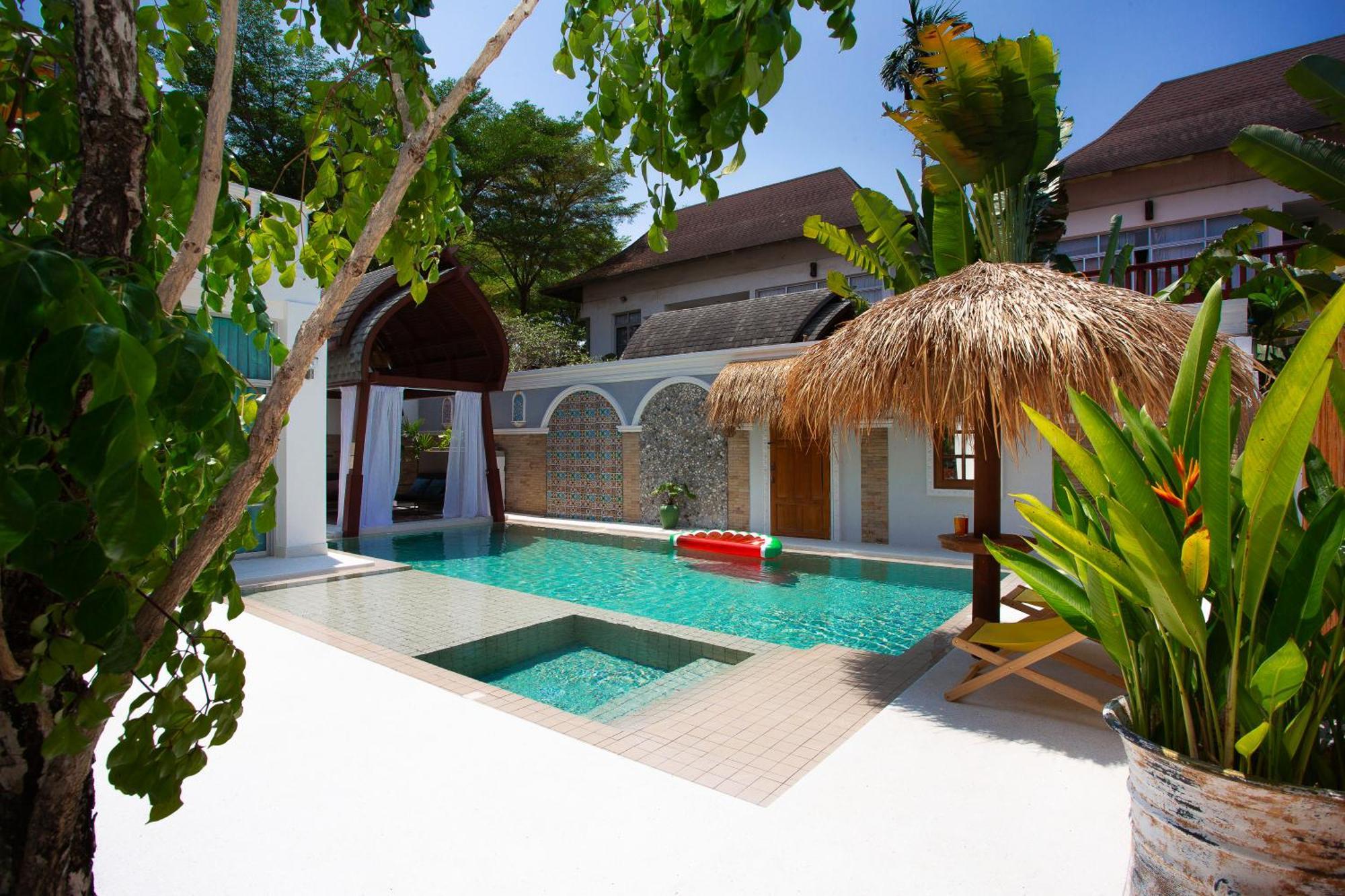 Nagawari Art Maldives Pattaya Villa На Джомтиен Екстериор снимка