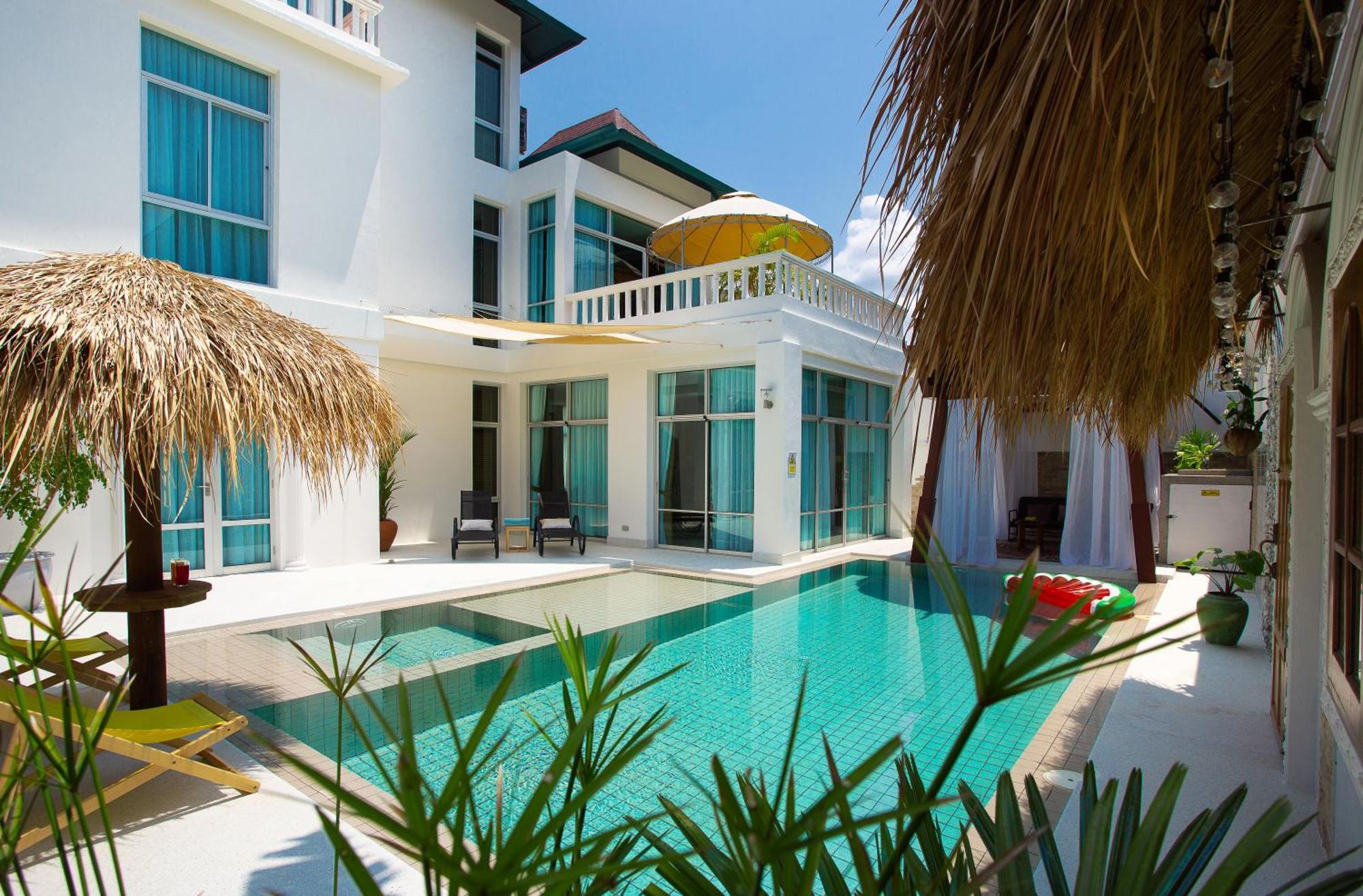 Nagawari Art Maldives Pattaya Villa На Джомтиен Екстериор снимка