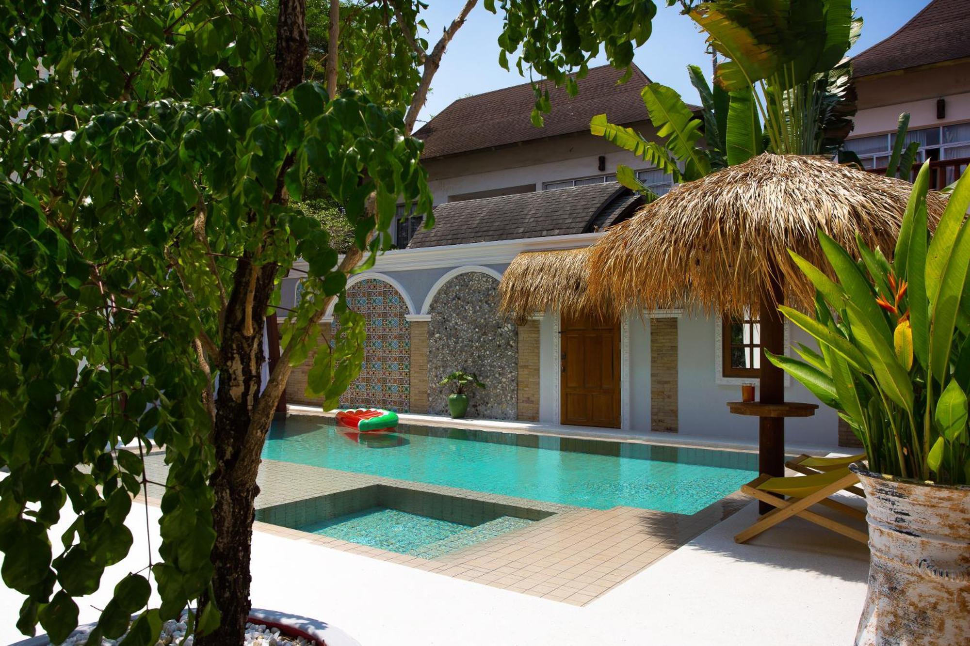Nagawari Art Maldives Pattaya Villa На Джомтиен Екстериор снимка