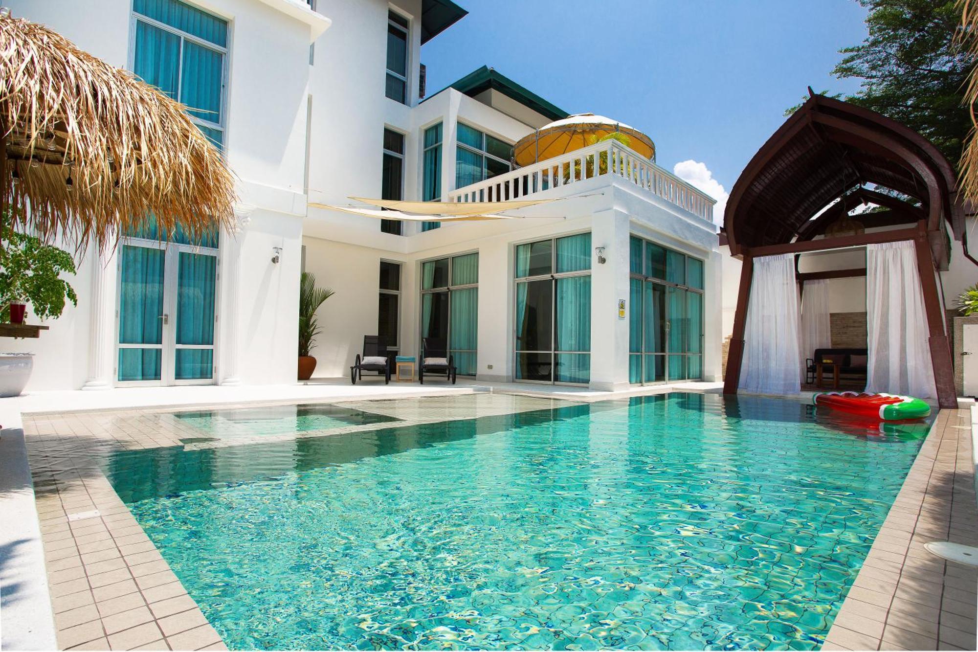 Nagawari Art Maldives Pattaya Villa На Джомтиен Екстериор снимка