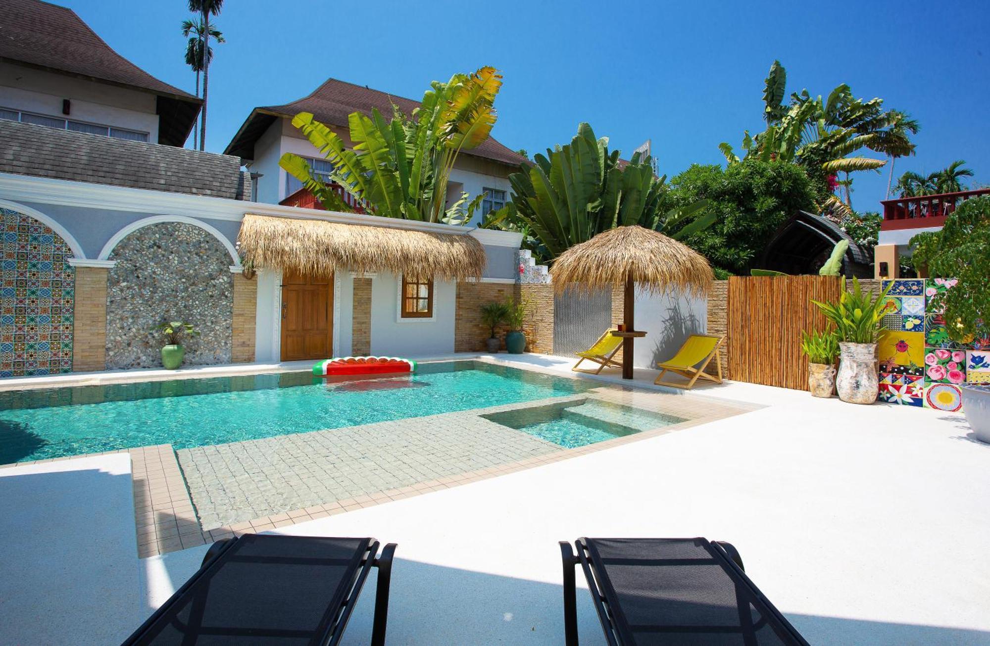 Nagawari Art Maldives Pattaya Villa На Джомтиен Екстериор снимка